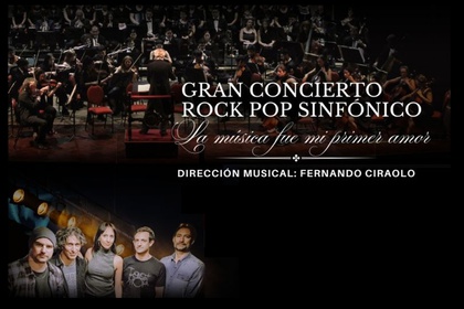 GRAN CONCIERTO POP ROCK SINFONICO
